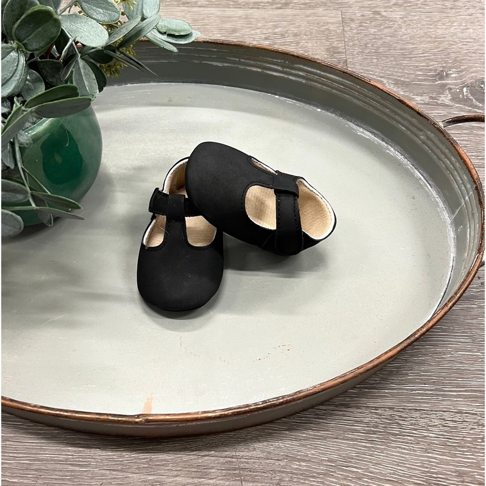 Do Good Vegan‎ T Straps Little Girls Baby Shoes 0-6 Month